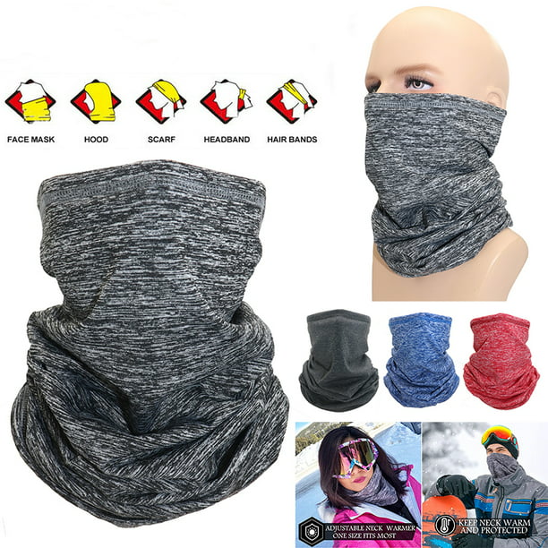 Details about   Unisex Head Face Neck Tube Beanie Scarf Bandana Sports Outdoor Dustproof Scarves